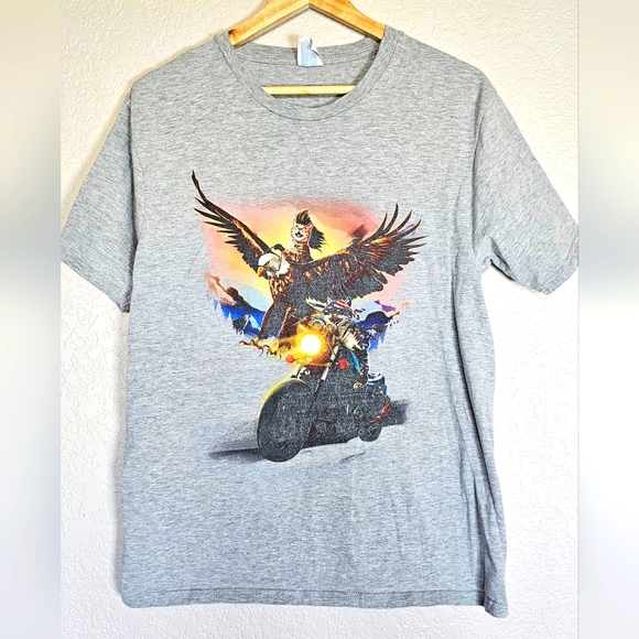 Men's Ride Free Cat Graphic Tee M - Picture 1 of 4